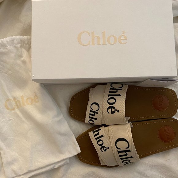 Chloe Shoes - Chloe Woody Sliders